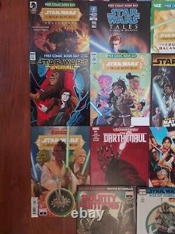 Star Wars Comic Lot 22 Books! Darkhorse, Viz, Idw, Marvel? See Description