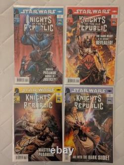 Star Wars Comic Lot Dawn Of The Jedi #1,2,3 Dark Horse Knights Republic #32-35