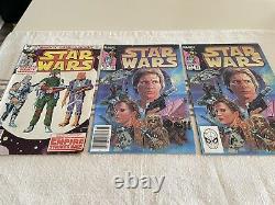 Star Wars Comic Lot With Boba Fett Issues 42 & 81 (2 Copies)