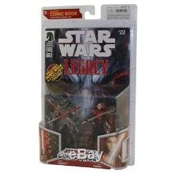Star Wars Comic Pack DARTH KRAYT & SIGEL DARE with Comic Book (Legacy #22)