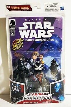 Star Wars Comic Pack Legacy STORMTROOPER BLACKHOLE HOLOGRAM Dark Horse #13 RARE