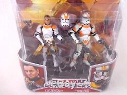 Star Wars Comic Packs Clone Trooper & Lieutenant Figure Hasbro Dark Horse Rare
