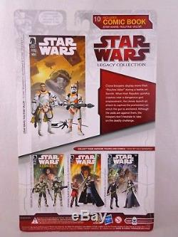 Star Wars Comic Packs Clone Trooper & Lieutenant Figure Hasbro Dark Horse Rare