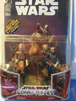 Star Wars Comic Packs KI ADI MUNDI AND SHARAD HETT Figure 2 Pack #11