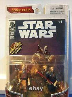 Star Wars Comic Packs KI ADI MUNDI AND SHARAD HETT Figure 2 Pack #11