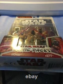 Star Wars Comic Packs KI ADI MUNDI AND SHARAD HETT Figure 2 Pack #11