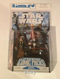 Star Wars Comic Packs Republic #69 Asajj Ventress + Tol Skorr Figures New Misb