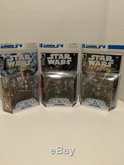 Star Wars Comic Packs Series 1 Set of 3 Tol Skorr Darth talon Cade Skywalker etc