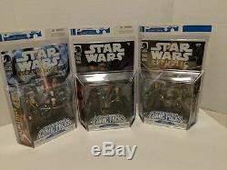 Star Wars Comic Packs Series 1 Set of 3 Tol Skorr Darth talon Cade Skywalker etc
