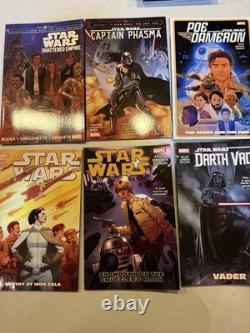 Star Wars Comics Collections Vader, Star Wars, Doctor Aphra, Poe Dameron, Etc
