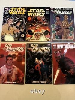 Star Wars Comics Collections Vader, Star Wars, Doctor Aphra, Poe Dameron, Etc