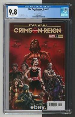 Star Wars Crimson Reign #1, CGC 9.8, 150 First Printing, Cummings, Marvel 2022