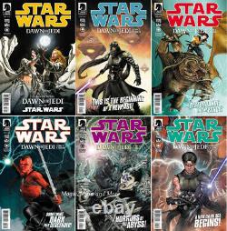 Star Wars DAWN OF THE JEDI FORCE STORM (6) Comic SET #0 1 2 3 4 5 1st print