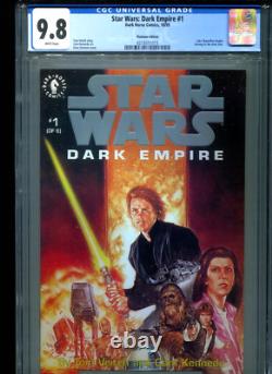 Star Wars Dark Empire #1,2,3,4,5,6, CGC (1993) Platinum Marvel Comics 6-Set Lot Star Wars Dark Empire #1,2,3,4,5,6, CGC (1993) Platinum Marvel Comics 6-Set Lot