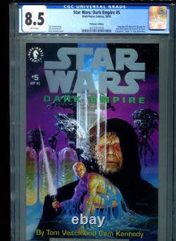 Star Wars Dark Empire #1,2,3,4,5,6, CGC (1993) Platinum Marvel Comics 6-Set Lot Star Wars Dark Empire #1,2,3,4,5,6, CGC (1993) Platinum Marvel Comics 6-Set Lot