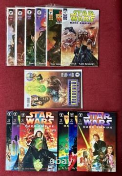 Star Wars Dark Empire #1-6 (1991, Dark Horse) AND #1-6 II ALL in NM+ & Handbook