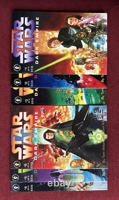 Star Wars Dark Empire #1-6 (1991, Dark Horse) AND #1-6 II ALL in NM+ & Handbook