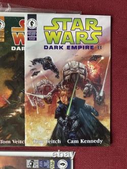 Star Wars Dark Empire #1-6 (1991, Dark Horse) AND #1-6 II ALL in NM+ & Handbook