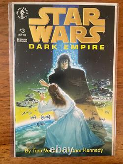 Star Wars Dark Empire #1-6 Gold Foil Set (1991) Rare