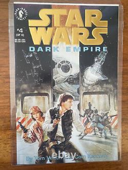 Star Wars Dark Empire #1-6 Gold Foil Set (1991) Rare