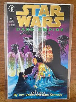 Star Wars Dark Empire #1-6 Gold Foil Set (1991) Rare