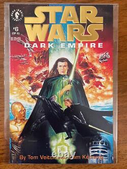 Star Wars Dark Empire #1-6 Gold Foil Set (1991) Rare