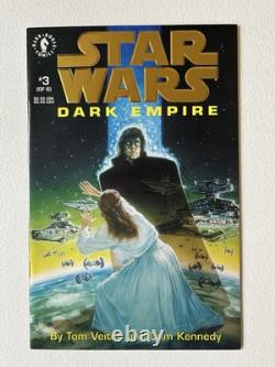 Star Wars Dark Empire 1-6 Gold Set 5000 Copy Print Run Dark Horse Nice Star Wars Dark Empire 1-6 Gold Set 5000 Copy Print Run Dark Horse Nice