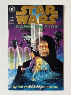 Star Wars Dark Empire 1-6 Gold Set 5000 Copy Print Run Dark Horse Nice Star Wars Dark Empire 1-6 Gold Set 5000 Copy Print Run Dark Horse Nice