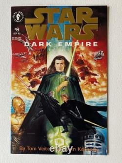 Star Wars Dark Empire 1-6 Gold Set 5000 Copy Print Run Dark Horse Nice Star Wars Dark Empire 1-6 Gold Set 5000 Copy Print Run Dark Horse Nice