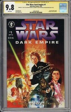 Star Wars Dark Empire #1 CGC 9.8 Signed by Daniels, Mayhew, Dorman