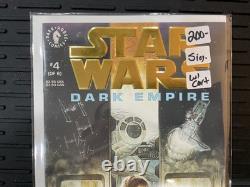 Star Wars Dark Empire #4 Gold Foil Edition 3/93 Signed by Dave Dorman with Cert