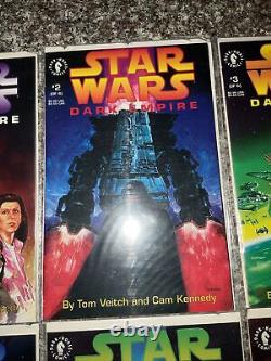 Star Wars Dark Empire/Complete Original Set 6. Dark Horse Comics B&b