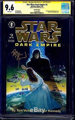 Star Wars Dark Empire GOLD VARIANT LOT 1 2 3 4 CGC SS 9.6 9.4 signed Dave Dorman