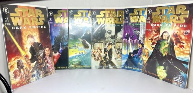Star Wars Dark Empire Gold Foil Edition Set #1-#6 Limited Edition 1/5,000