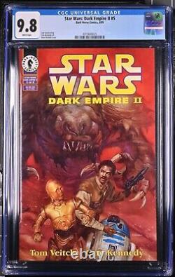 Star Wars Dark Empire II #5 CGC 9.8 1st Solo Twins Jacen & Jaina 1995 Dark Horse