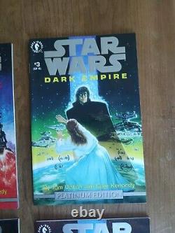 Star Wars Dark Empire Platinum #1-6 Limited To 4000 Dark Horse Comics 1993