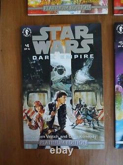 Star Wars Dark Empire Platinum #1-6 Limited To 4000 Dark Horse Comics 1993