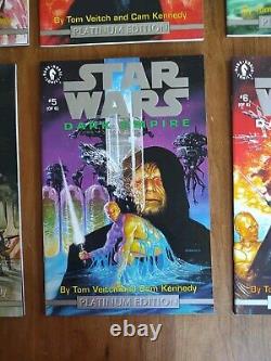 Star Wars Dark Empire Platinum #1-6 Limited To 4000 Dark Horse Comics 1993