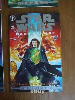 Star Wars Dark Empire Platinum #1-6 Limited To 4000 Dark Horse Comics 1993