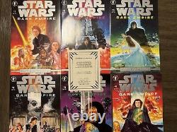 Star Wars Dark Empire Platinum 1-6 NM- NM Set withCOA Limited 4000 Dark Horse 1991 Star Wars Dark Empire Platinum 1-6 NM- NM Set withCOA Limited 4000 Dark Horse 1991