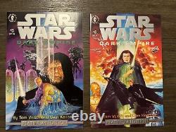 Star Wars Dark Empire Platinum 1-6 NM- NM Set withCOA Limited 4000 Dark Horse 1991 Star Wars Dark Empire Platinum 1-6 NM- NM Set withCOA Limited 4000 Dark Horse 1991