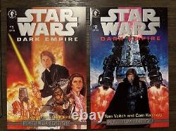 Star Wars Dark Empire Platinum 1-6 NM- NM Set withCOA Limited 4000 Dark Horse 1991 Star Wars Dark Empire Platinum 1-6 NM- NM Set withCOA Limited 4000 Dark Horse 1991