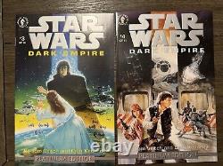 Star Wars Dark Empire Platinum 1-6 NM- NM Set withCOA Limited 4000 Dark Horse 1991 Star Wars Dark Empire Platinum 1-6 NM- NM Set withCOA Limited 4000 Dark Horse 1991