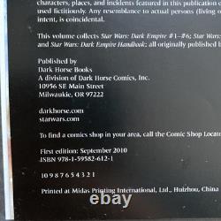Star Wars Dark Empire Trilogy 1st Printing Comic Star Wars Dark Empire Trilogy 1st Printing Comic