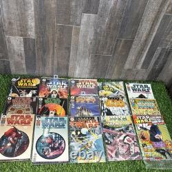 Star Wars Dark Horse Comic Lot (14) 1990s + Bonus Phantom Menace Magazine