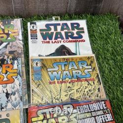 Star Wars Dark Horse Comic Lot (14) 1990s + Bonus Phantom Menace Magazine