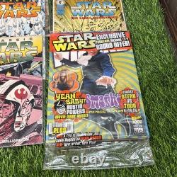 Star Wars Dark Horse Comic Lot (14) 1990s + Bonus Phantom Menace Magazine