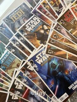 Star Wars (Dark Horse) Comic Lot Jedi, Legacy War, Vader, Legacy, Invasion