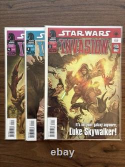Star Wars (Dark Horse) Comic Lot Jedi, Legacy War, Vader, Legacy, Invasion