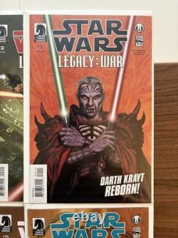 Star Wars (Dark Horse) Comic Lot Jedi, Legacy War, Vader, Legacy, Invasion